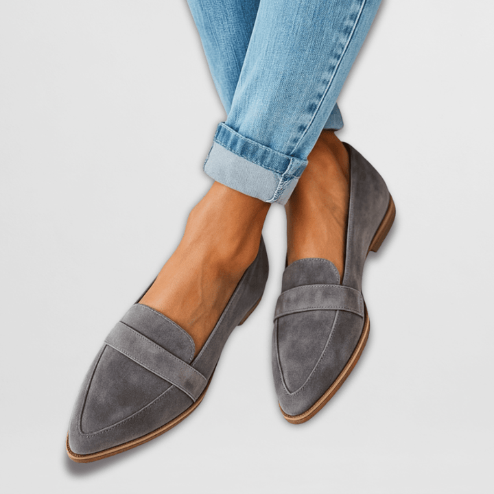 Odharnait | Soft Suede Orthopedic Loafers